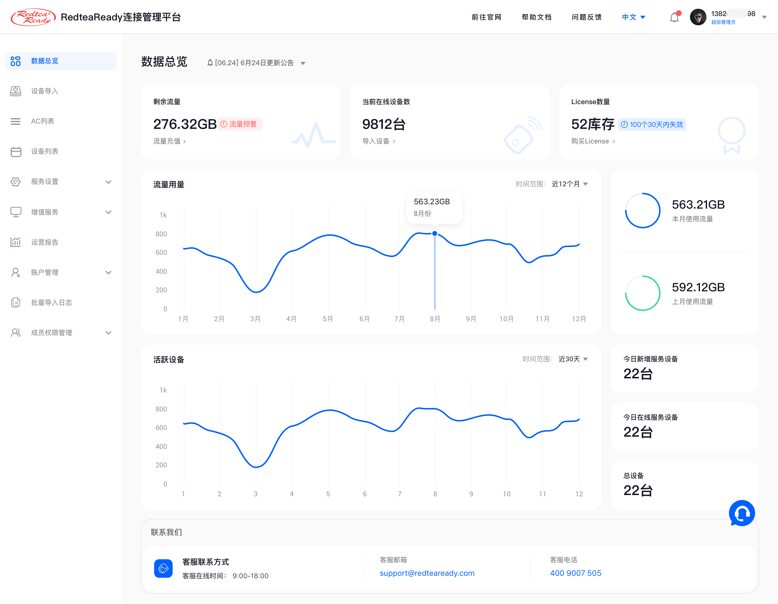 连接管理平台